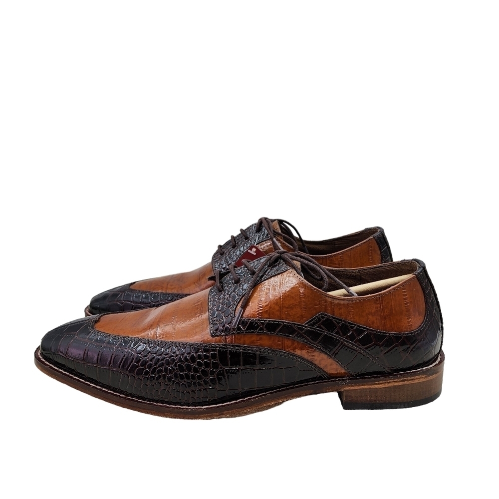 Stacy Adams Men's TRUBIANO Moc Toe Oxford Shoes - 11.5 - Picture 2 of 10